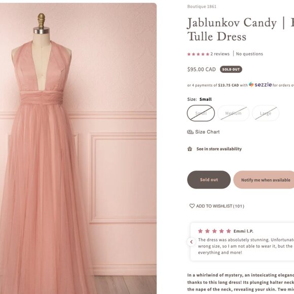 Elegant Backless Pink Dress - Picture 15 of 16